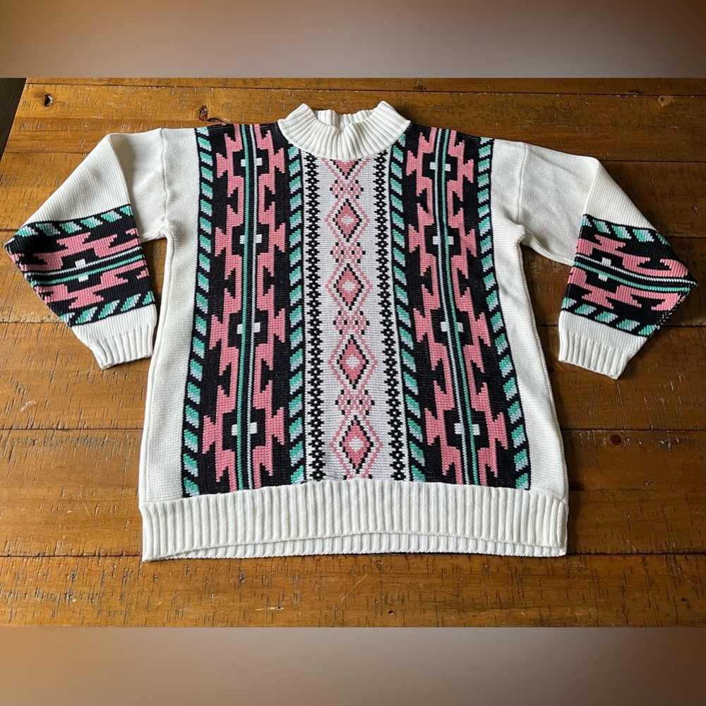 Vintage Clifton Place Knit Sweater made in‎ the USA